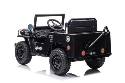 Auto Na Akumulator JH-103 Czarne 4x4 Auto Na Akumulator JH-103 Czarne 4x4