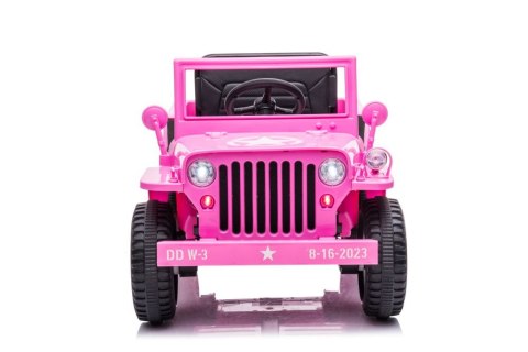 Auto Na Akumulator JH-103 Różowe 4x4 Auto Na Akumulator JH-103 Różowe 4x4