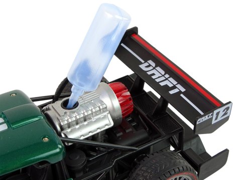 Auto Zdalnie Sterowane Sportowe R/C 1:16 Zielone Para Wodna Auto Zdalnie Sterowane Sportowe R/C 1:16 Zielone Para Wodna