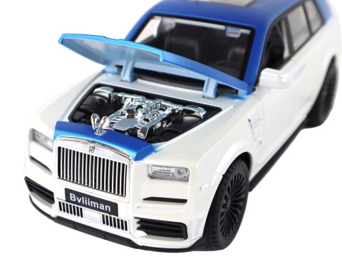 Auto R/C 1:20 Biało-Niebieskie Zdalnie Sterowane Auto R/C 1:20 Biało-Niebieskie Zdalnie Sterowane
