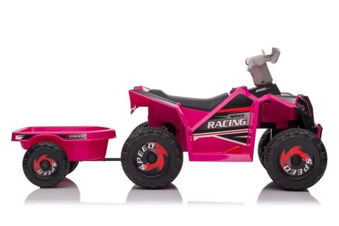 Quad Na Akumulator XMX630T Różowy Z Przyczepą Quad Na Akumulator XMX630T Różowy Z Przyczepą