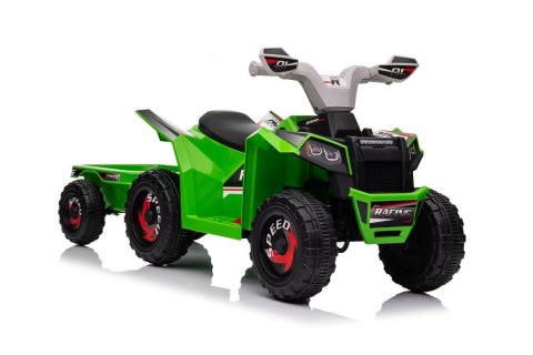 Quad Na Akumulator XMX630T Zielony Z Przyczepą Quad Na Akumulator XMX630T Zielony Z Przyczepą