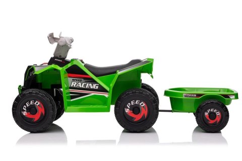 Quad Na Akumulator XMX630T Zielony Z Przyczepą Quad Na Akumulator XMX630T Zielony Z Przyczepą