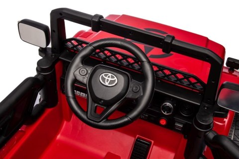 Auto Na Akumulator Toyota FJ Czerwone 4x4 Auto Na Akumulator Toyota FJ Czerwone 4x4