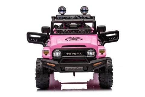 Auto Na Akumulator Toyota FJ Różowe 4x4 Auto Na Akumulator Toyota FJ Różowe 4x4