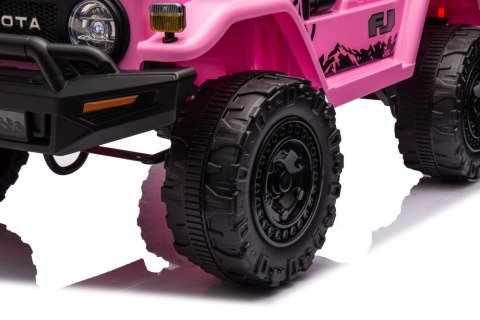 Auto Na Akumulator Toyota FJ Różowe 4x4 Auto Na Akumulator Toyota FJ Różowe 4x4