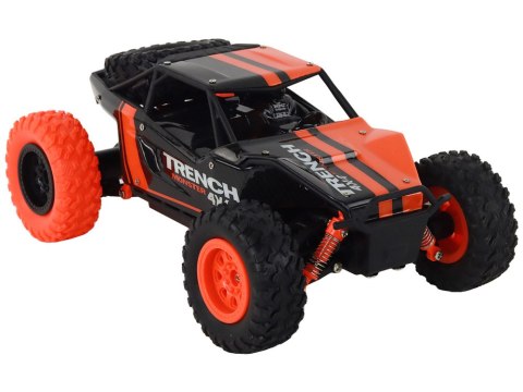 Autko Terenowe Zdalnie Sterowane R/C 1:24 Pomarańczowe Autko Terenowe Zdalnie Sterowane R/C 1:24 Pomarańczowe