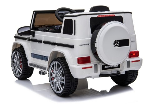 Auto na Akumulator Mercedes G63 Biały BBH-0003 EZ Auto na Akumulator Mercedes G63 Biały BBH-0003 EZ