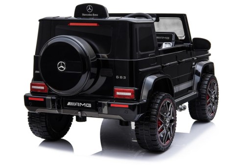 Auto na akumulator Mercedes G63 Czarny BBH-0003 EZ Auto na akumulator Mercedes G63 Czarny BBH-0003 EZ