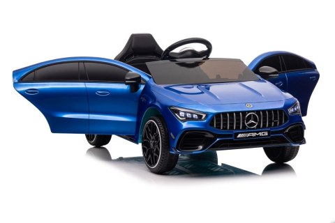 Auto Na Akumulator Mercedes CLA 45s AMG Niebieski Lakierowany 4x4 Auto Na Akumulator Mercedes CLA 45s AMG Niebieski Lakierowany 4x4