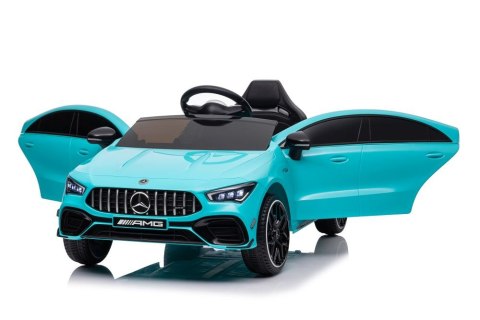 Auto Na Akumulator Mercedes CLA 45s AMG Turkusowy 4x4 Auto Na Akumulator Mercedes CLA 45s AMG Turkusowy 4x4
