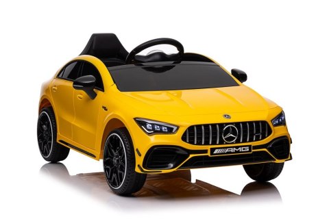 Auto Na Akumulator Mercedes CLA 45s AMG Żółty 4x4 Auto Na Akumulator Mercedes CLA 45s AMG Żółty 4x4