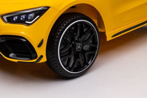 Auto Na Akumulator Mercedes CLA 45s AMG Żółty 4x4 Auto Na Akumulator Mercedes CLA 45s AMG Żółty 4x4