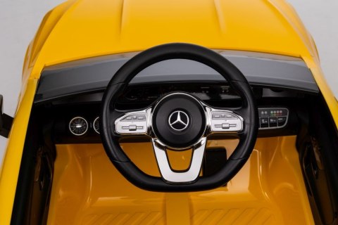 Auto Na Akumulator Mercedes CLA 45s AMG Żółty 4x4 Auto Na Akumulator Mercedes CLA 45s AMG Żółty 4x4