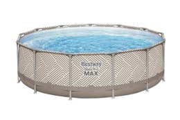 Basen Ogrodowy Stelażowy Z Baldachimem Daszek 396 x 107 cm Bestway 561FY