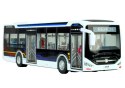 Elektryczny Autobus Miejski 1:42 Metalowy Światła Biały Elektryczny Autobus Miejski 1:42 Metalowy Światła Biały