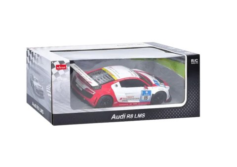 Auto R/C 1:24 Zdalnie Sterowane Sportowe AUDI R8 LMS Białe Auto R/C 1:24 Zdalnie Sterowane Sportowe AUDI R8 LMS Białe