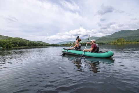 Kajak Dmuchany Dwuosobowy 330 x 86 cm Bestway 65052