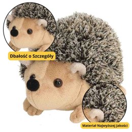 Pluszowy Jeżyk Maskotka Przytulanka Brązowy 17,5cm