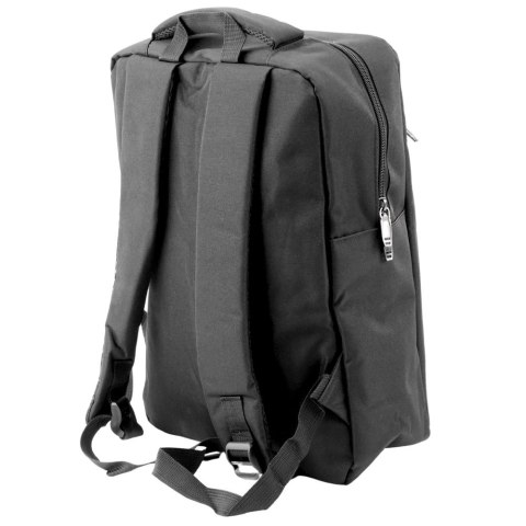 Plecak Miejski Biznesowy USB Przegroda Środkowa Czarny 14L 40cm Plecak Miejski Biznesowy USB Przegroda Środkowa Czarny 14L 40cm