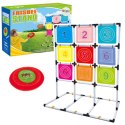 Gra Zręcznościowa Rzut Frisbee Dyskiem Do Celu Domowa Ogrodowa Gra Zręcznościowa Rzut Frisbee Dyskiem Do Celu Domowa Ogrodowa