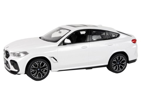 Auto R/C Bmw X6 M 1:14 Rastar Białe Auto R/C Bmw X6 M 1:14 Rastar Białe