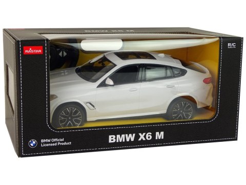 Auto R/C Bmw X6 M 1:14 Rastar Białe Auto R/C Bmw X6 M 1:14 Rastar Białe