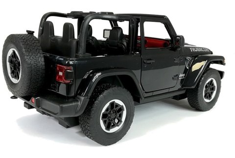 Auto R/C Jeep Wrangler Rubicon 1:14 Rastar Czarny Auto R/C Jeep Wrangler Rubicon 1:14 Rastar Czarny