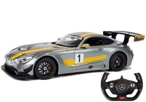Auto R/C Mercedes AMG GT3 Rastar 1:14 Szare na pilota Auto R/C Mercedes AMG GT3 Rastar 1:14 Szare na pilota