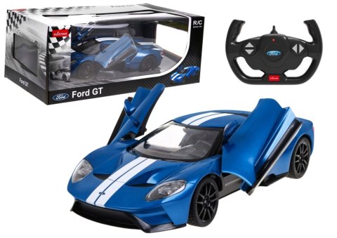 Auto RC Model Zdalnie Sterowany Ford GT 1:14 Otwierane Drzwi Niebieski Auto RC Model Zdalnie Sterowany Ford GT 1:14 Otwierane Drzwi Niebieski