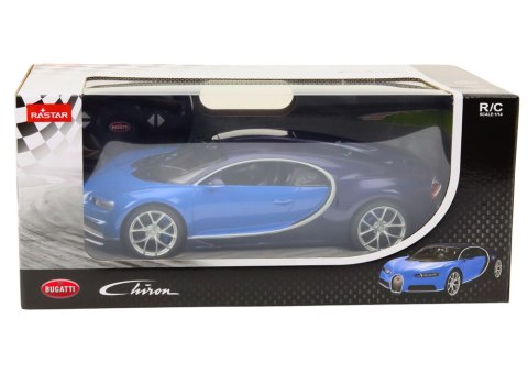 Samochód Zdalnie Sterowany RC 1:14 Bugatti Veyron Chiron Niebieski Samochód Zdalnie Sterowany RC 1:14 Bugatti Veyron Chiron Niebieski