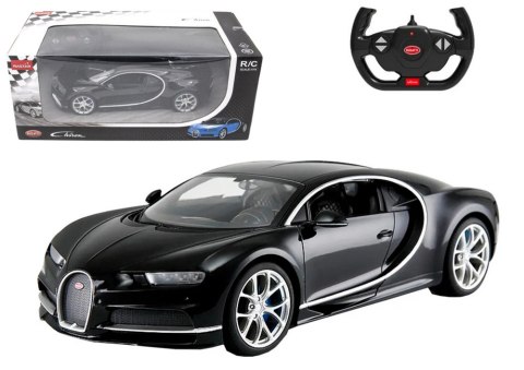 Samochód Zdalnie Sterowany RC Bugatti Chiron 1:14 Czarny Samochód Zdalnie Sterowany RC Bugatti Chiron 1:14 Czarny