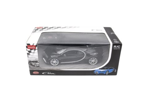 Samochód Zdalnie Sterowany RC Bugatti Chiron 1:14 Czarny Samochód Zdalnie Sterowany RC Bugatti Chiron 1:14 Czarny
