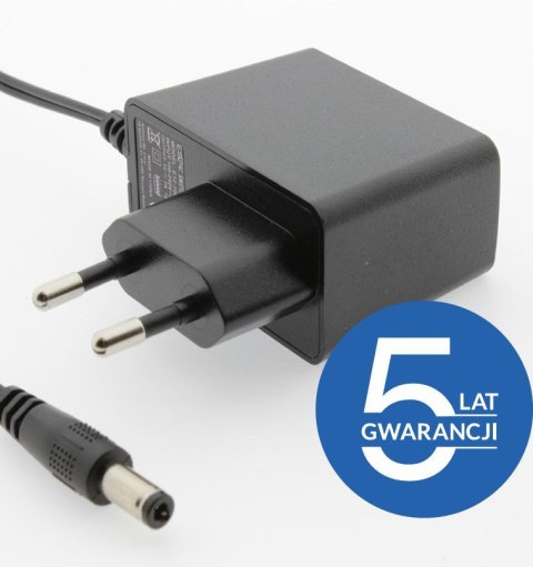 ZASILACZ WTYCZKOWY ESPE 12V 1,5A 18W WTYK PROSTY 2,1x5,5mm 5 LAT GW. ZASILACZ WTYCZKOWY ESPE 12V 1,5A 18W WTYK PROSTY 2,1x5,5mm 5 LAT GW.
