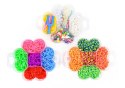 Zestaw Gumek Do Tworzenia Bransoletek DIY 4500 El Zestaw Gumek Do Tworzenia Bransoletek DIY 4500 El
