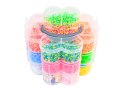 Zestaw Gumek Do Tworzenia Bransoletek DIY 4500 El Zestaw Gumek Do Tworzenia Bransoletek DIY 4500 El