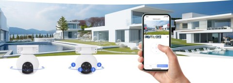 Kamera IP Ezviz H80f Multi z potrójnym obiektywem 12MPx (3 x 2K+) Kamera IP Ezviz H80f Multi z potrójnym obiektywem 12MPx (3 x 2K+)