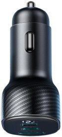 Ładowarka samochodowa Joyroom JR-CCD04 30W 4A 2x USB-C 1x USB-A PD QC 3.0 Ładowarka samochodowa Joyroom JR-CCD04 30W 4A 2x USB-C 1x USB-A PD QC 3.0