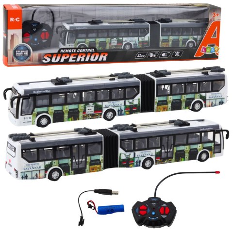 Trolejbus Miejski Zdalnie Sterowany RC Światła Transport Publiczny Trolejbus Miejski Zdalnie Sterowany RC Światła Transport Publiczny