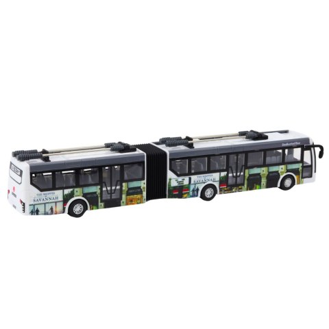 Trolejbus Miejski Zdalnie Sterowany RC Światła Transport Publiczny Trolejbus Miejski Zdalnie Sterowany RC Światła Transport Publiczny