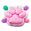Gniotek Kocia Łapka Antystresowa Sensoryczna Squishy Gwiazdki Różowy