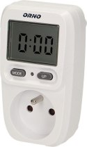 Watomierz z wyświetlaczem LCD OR-WAT-419 ORNO Watomierz z wyświetlaczem LCD OR-WAT-419 ORNO