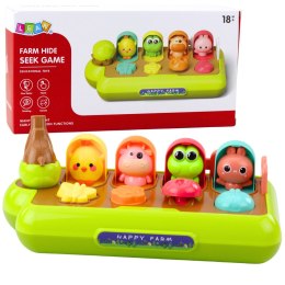 Zabawka Edukacyjna Wyskakujące Zwierzęta Wesoła Farma Kolorowa