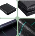 Agrotkanina czarna 1,1x100m UV 135g antychwastowa agrowłóknina + kotwy