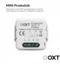 Moduł OXT przekaźnik 1 obwód pomiar 16A WIFI TUYA Moduł OXT przekaźnik 1 obwód pomiar 16A WIFI TUYA
