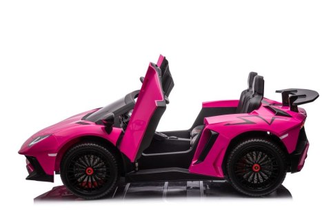 Auto Na Akumulator Lamborghini XXL A8803 Różowe 24V Auto Na Akumulator Lamborghini XXL A8803 Różowe 24V