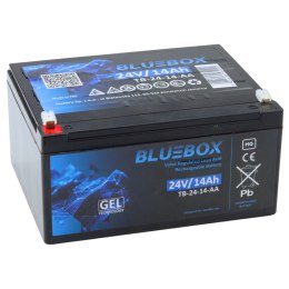 BLUEBOX Akumulator Żelowy VRLA AGM 24V14Ah Do Auta Na Akumulator