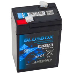 BLUEBOX Akumulator Żelowy VRLA AGM 6V5Ah Do Auta Na Akumulator
