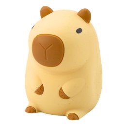 Kapibara Lampka Nocna Silikonowa Z Timerem 20min Beżowa