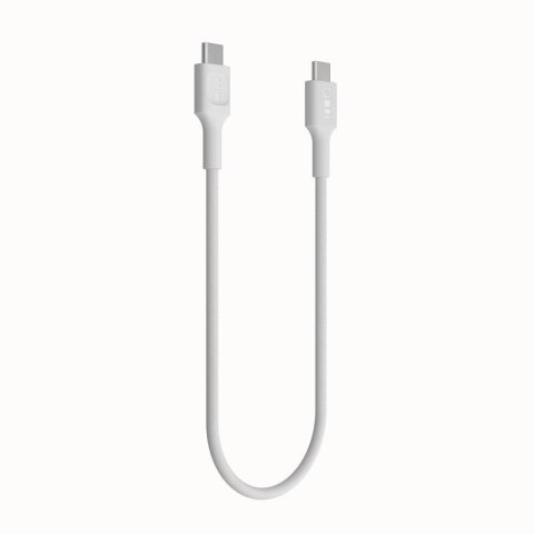 KABEL USB-C / USB-C Greencell PowerStream 120cm PD 100W biały w oplocie KABEL USB-C / USB-C Greencell PowerStream 120cm PD 100W biały w oplocie